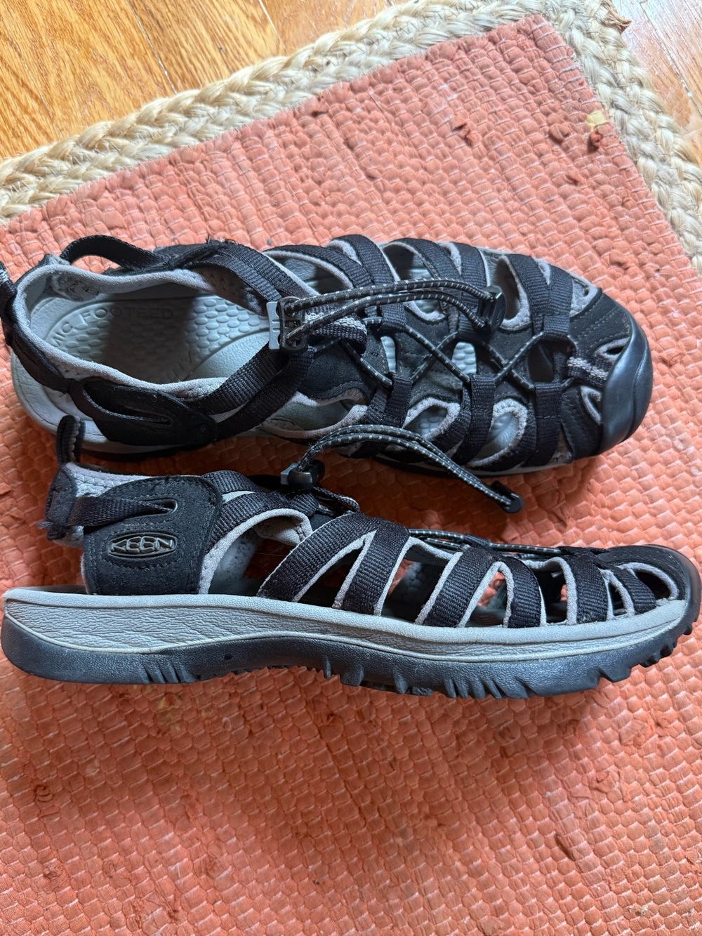KEEN Classic Women’s Black and Grey Adventure Sandal